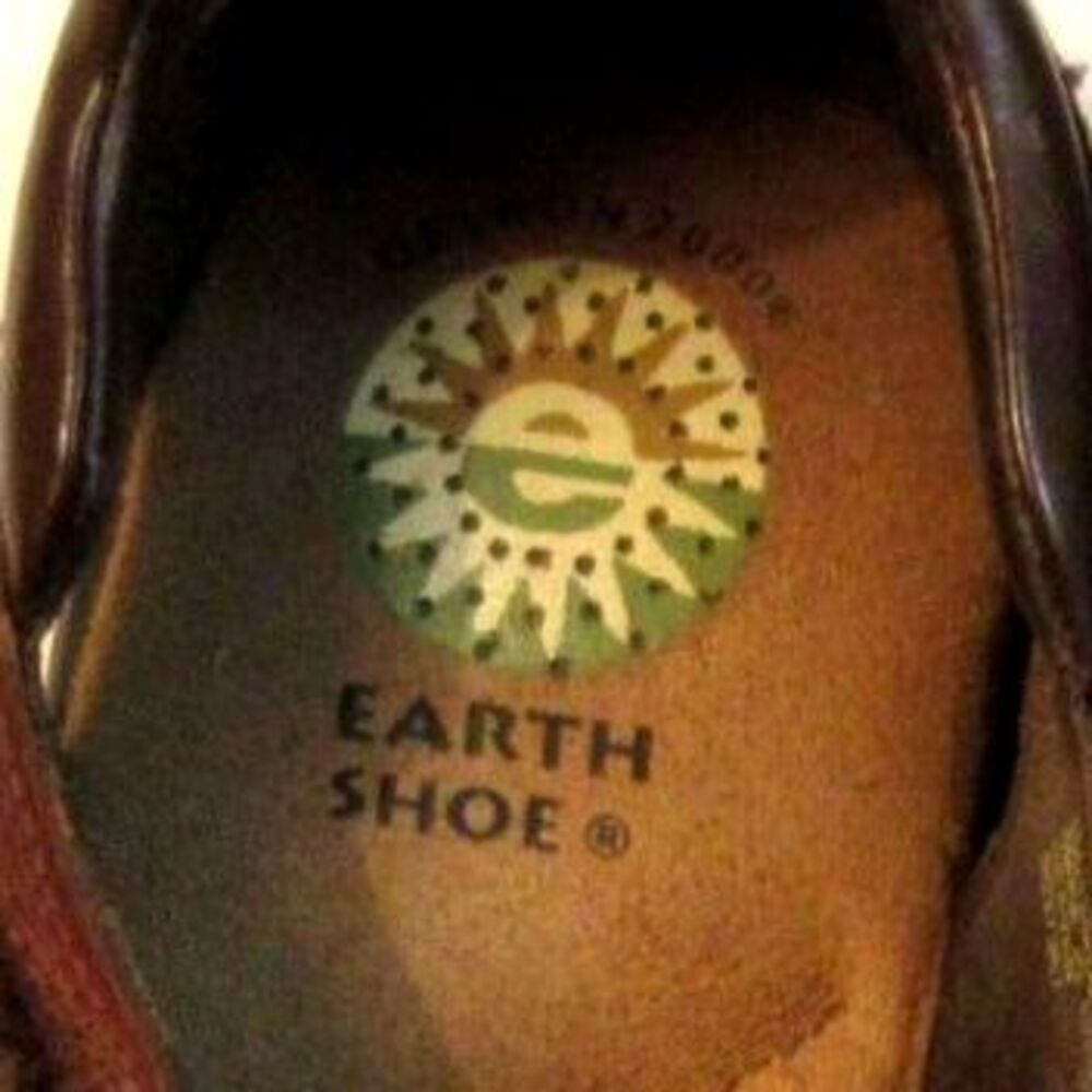 Women's Comfort First EARTH SHOE Gelron 2000 Leather Velcro Strap US Size 9.5 W - Picture 5 of 8